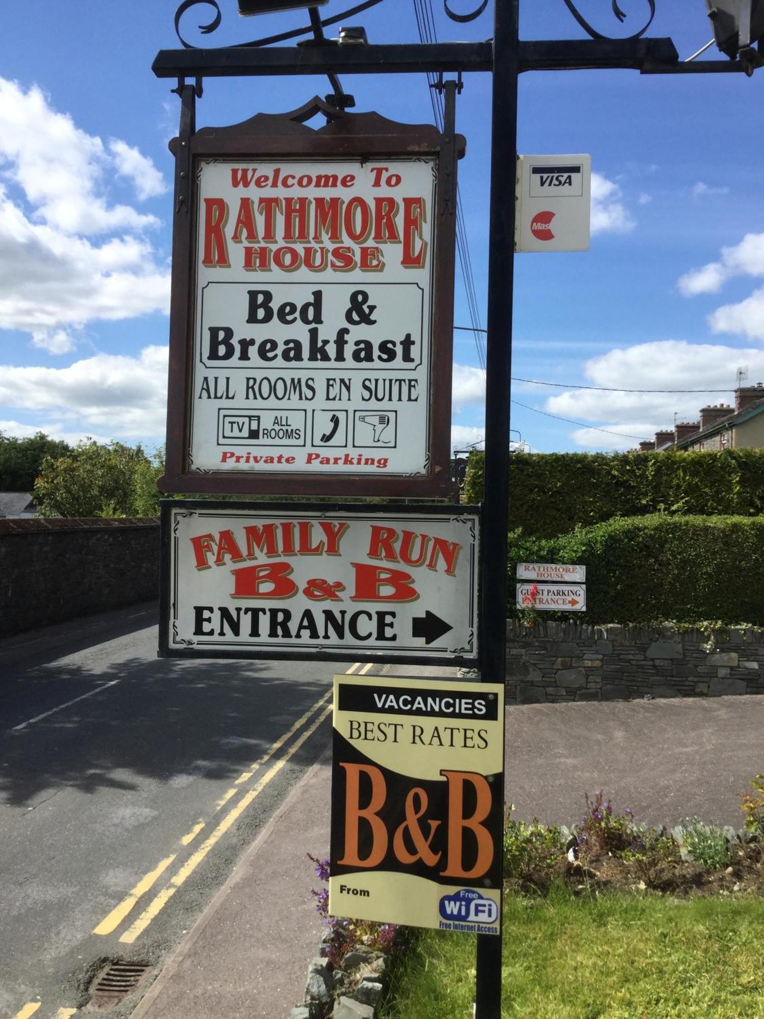 Rathmore House Bed and Breakfast Killarney Eksteriør billede